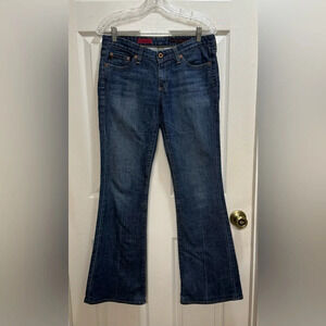 Ag Adriano Goldschmied Blue Boot Cut Jeans